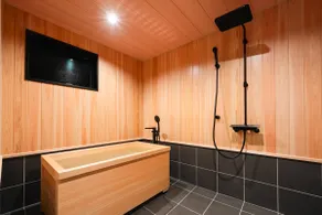 Private room with sauna | 1 building | 4 futon sets | 5 min walk from Kotohira Station | 1 hour from Kurashiki | 60㎡ | Room Wood - Image 4
