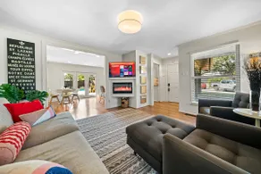 Cozy Updated Home Backyard Patio Fireplace & Pool - Image 3