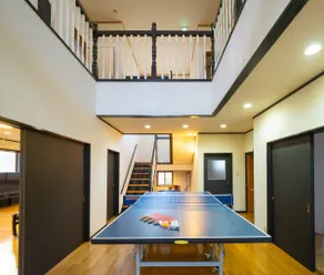 [ve_nasu Overlook House] Ping-pong, karaoke, theater, stone bath, dog run, BBQ (roofed) - Image 5