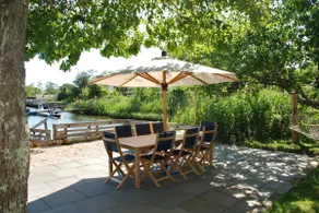 Hamptons Waterfront Beach Home With Dock - Image 2