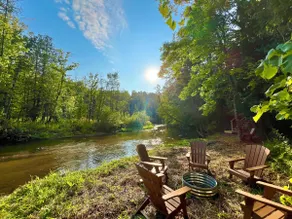 New Build 8bd/4ba Betsie River Cabin,Kayaks,6acres - Image 2
