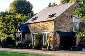 Ashover Derbyshire Luksus landligt Sommerhus med eget bad til begge værelser - Image 3