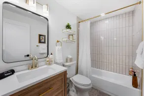 Warm Mid-Mod Denver Apt w/ Office & Luxe Bedding - Image 5