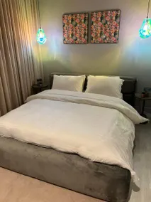 Sea View 1BR with Rooftop & Game Table 22A - Image 3