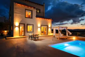 Aurora Heraklion Seasons Villa- Sea Pool Fireplace - Image 3