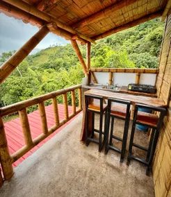 Cabin with a Jacuzzi, Grill, and Views @ Embalse Amani - Image 2