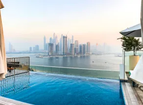 Palm Jumeirah 1BR | Rooftop Infinity pool & Beach - Image 2