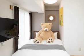 A 4-minute walk from Biei Station! The top floor is full of cuteness! Accommodation where you can stay with bears! - Image 4