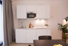 Studio Apartment with Kitchen and Queen Size Bed - Image 4
