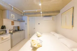Newly built 20 m² | 5-minute walk from the station | Direct access to Tokyo/Ueno | Projector | High-speed Wi-Fi , Family-Friendly | Double... - Image 5
