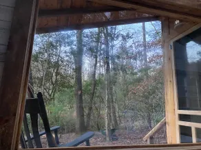 *The Moon and You* Creekside Off Grid Glass Cabin - Image 2