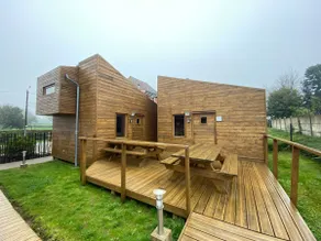Ecolodge Azur in wood in Fiefs 62 - Image 2