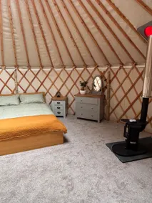 Secluded Luxury Meadow Yurt sleeps 4, nr Ayr coast - Image 2