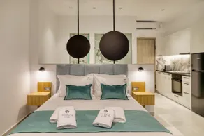 Althea B1 - Luxury Studio w Balcony Downtown Sitia - Image 4