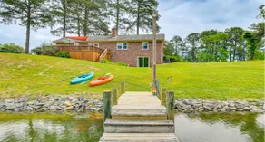 Riverfront Virginia Home - Dock, Fire Pit & Kayaks - Image 3