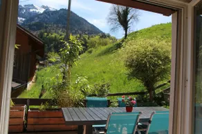 Alpine Escape with Swiss Fondue Hut and Mountain Views - Image 5