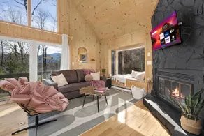Chalet w/ Mtn Views, Hot Tub, Fire Pit, Pets OK - Image 3
