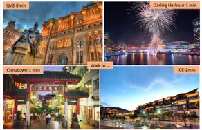 ICC/QVB 3-Br Apt in Heart of City :Darling Harbour - Image 2