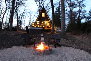 Hot Tub+ Firepit+ ”Tiny”house+ Views+ Near Galena - Image 2