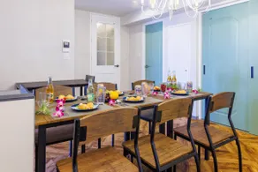 Maximum 8 people. Free parking available for 1 car. 10 minutes from the airport! Great access. Newly built 3LDK rental (1 bathroom, 1 toilet) - Image 4