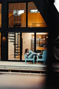 Luxe A-Frame Cabin | Fire Pit, Spa & Nature Escape - Image 4