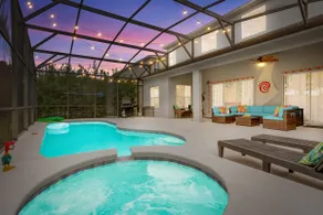 12 min Disney | Private Hot Tub, BBQ | Game Room - Image 2