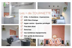 Tournette -6 pers - Hyper Centre - WIFI - Image 4