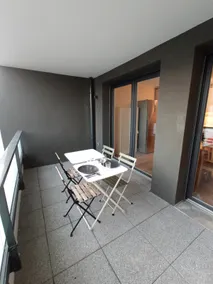 Superb flat calm, large balcony, private parking - Image 3