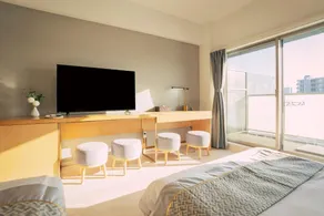 Seasonal discount_4 min walk from Ebisucho Station_40㎡ luxury space_Ebisucho 72 large bed room - Image 4