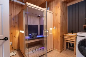 Mistwood Log Cabin - Secluded | Sauna | Gym Equip - Image 5