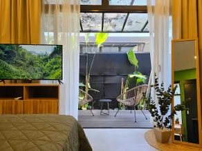 Jungle and Sea Loft. Jacuzzi - 8 km from the beach - AC - Image 5