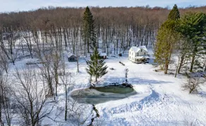 4-season solar farmhouse with swim pond - Image 4