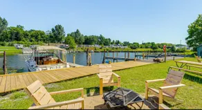 C) Lake front house, boat dock, fishing, PM lake - Image 5