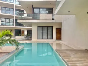 M1- Ground floor terrace with access to the zigzag pool - Image 3