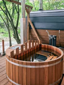 Riverside BBQ + Private Barrel Sauna| 25m Yamanaka - Image 3