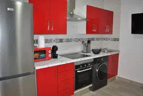 Noble Hidalgo, apartment with a double bed and a sofa. - Image 3