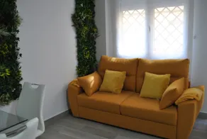 Noble Hidalgo, apartment with a double bed and a sofa. - Image 5