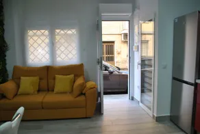 Noble Hidalgo, apartment with a double bed and a sofa. - Image 2