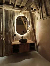 One Bed Triangle Bamboo House near Sanur - Image 5