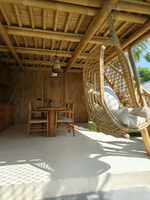 One Bed Triangle Bamboo House near Sanur - Image 4