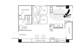 [5th floor flex/strength training/no smoking] Private gym accommodation! Recommended for business trips and sightseeing! - Image 5