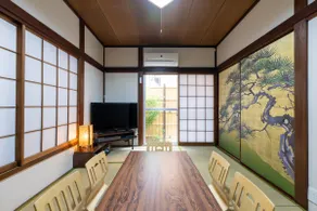 Entirely private/Spacious wood terrace + soothing Japanese-style room/6 minutes from the station/Good access to Narita and Ueno - Image 3