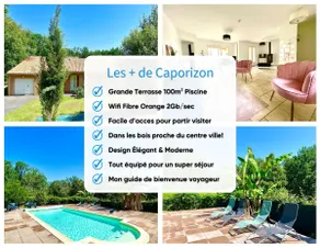 Caporizon - Villa Puy d'Aiguillon- Piscine - 6 personnes - Image 2
