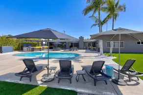 Moderne moderne Palm Springs-hjem i San Diego - Image 5