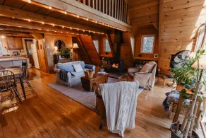 Dreamy A Frame Cabin Overlooking Lake - Image 5