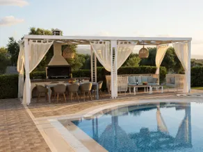Sunset & Privacy: 100m² Pool & Heated Indoor Pool - Image 5