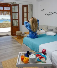 Luxury Front Sea view Suite Syros Island Cyclades - Image 2