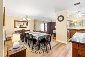 SAND CASTLE: Big beach house. Walk to Beach. Heated Pool in screened pool house. - Image 5