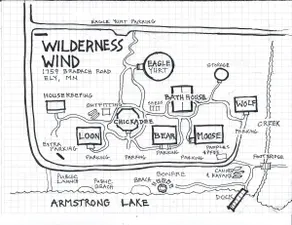 Moose Cabin at Wilderness Wind near Armstrong Lake near Ely, MN - Image 5