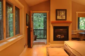 Pvt Cabin 10 acre Forest w/ Fireplace, Dog OK - Image 2